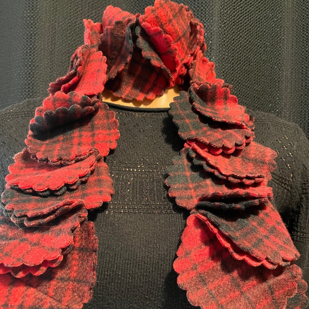 Handmade Fleece scarf